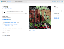 Tablet Screenshot of botd.bandcamp.com