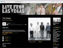 Tablet Screenshot of livefromlasvegas.bandcamp.com