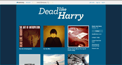 Desktop Screenshot of deadlikeharry.bandcamp.com