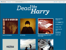 Tablet Screenshot of deadlikeharry.bandcamp.com