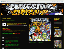 Tablet Screenshot of collectiveelements.bandcamp.com