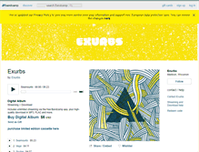 Tablet Screenshot of exurbs.bandcamp.com