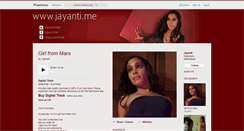 Desktop Screenshot of jayanti.bandcamp.com