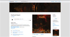 Desktop Screenshot of goliathband.bandcamp.com