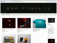 Tablet Screenshot of hivaoa.bandcamp.com