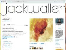 Tablet Screenshot of jackwallen.bandcamp.com