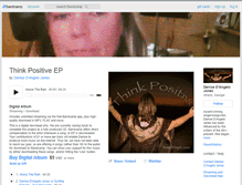 Tablet Screenshot of denisedangelojones.bandcamp.com