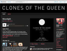 Tablet Screenshot of clonesofthequeen.bandcamp.com