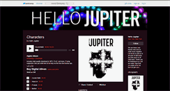 Desktop Screenshot of hellojupiter.bandcamp.com
