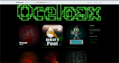 Desktop Screenshot of oceloax.bandcamp.com