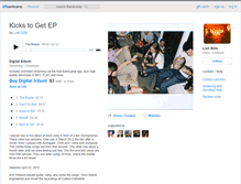 Tablet Screenshot of lishbills.bandcamp.com