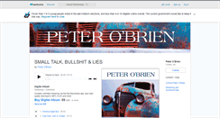 Desktop Screenshot of peterobrien.bandcamp.com