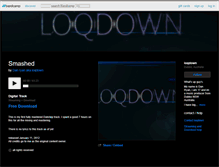 Tablet Screenshot of loqdown1.bandcamp.com