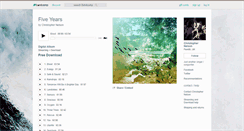 Desktop Screenshot of christophernelson.bandcamp.com