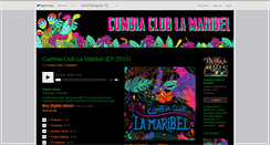 Desktop Screenshot of cumbiaclublamaribel.bandcamp.com