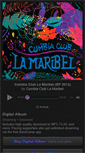 Mobile Screenshot of cumbiaclublamaribel.bandcamp.com