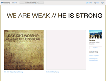 Tablet Screenshot of daylightworship.bandcamp.com