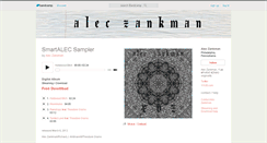 Desktop Screenshot of aleczankman.bandcamp.com