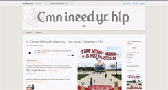Desktop Screenshot of cmnineed.bandcamp.com
