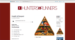 Desktop Screenshot of huntersandrunners.bandcamp.com