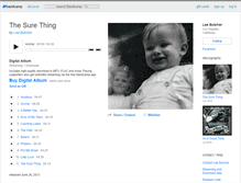 Tablet Screenshot of leebutcher.bandcamp.com
