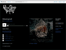 Tablet Screenshot of pornsheephospital.bandcamp.com