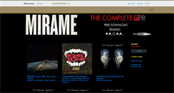 Desktop Screenshot of mirame1.bandcamp.com