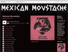 Tablet Screenshot of mexican-moustache.bandcamp.com