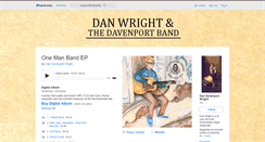 Desktop Screenshot of dandavenportwright.bandcamp.com