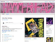 Tablet Screenshot of hammerhead.bandcamp.com