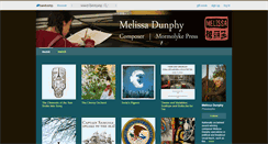 Desktop Screenshot of melissadunphy.bandcamp.com