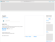 Tablet Screenshot of andrewharris.bandcamp.com