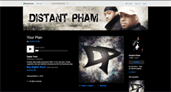 Desktop Screenshot of distantpham.bandcamp.com