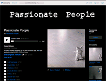 Tablet Screenshot of passionatepeople.bandcamp.com