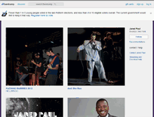 Tablet Screenshot of jaredpaul.bandcamp.com