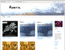 Tablet Screenshot of aoeria.bandcamp.com