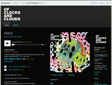 Tablet Screenshot of ofclocksandclouds.bandcamp.com