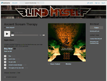 Tablet Screenshot of blindmyself.bandcamp.com
