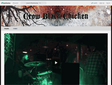 Tablet Screenshot of crowblackchicken.bandcamp.com