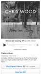 Mobile Screenshot of chriswoodmusic.bandcamp.com