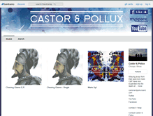 Tablet Screenshot of castorandpollux.bandcamp.com