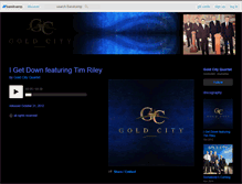 Tablet Screenshot of goldcity.bandcamp.com