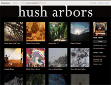 Tablet Screenshot of hush-arbors.bandcamp.com