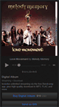 Mobile Screenshot of melodymemory.bandcamp.com