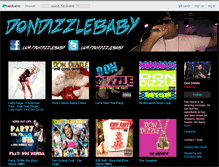 Tablet Screenshot of dondizzlebaby.bandcamp.com