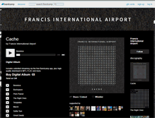 Tablet Screenshot of francisinternationalairport.bandcamp.com