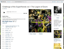 Tablet Screenshot of donbo.bandcamp.com