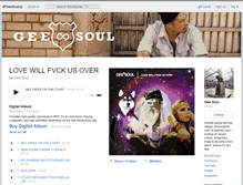 Tablet Screenshot of geesoul.bandcamp.com