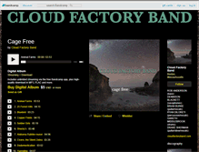 Tablet Screenshot of cloudfactory.bandcamp.com