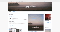 Desktop Screenshot of gregwillson.bandcamp.com